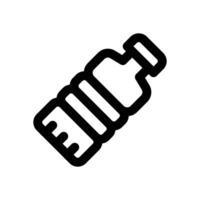water bottle line icon. Clean and minimalist icon for websites, mobile apps, presentations, and logos. Fully scalable and customizable for any project. vector