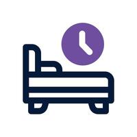 rest dual tone icon. Sleek and modern icon for websites, mobile apps, marketing materials, and corporate design. Fully scalable and ready to use. vector
