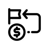 work step line icon. Clean and minimalist icon for websites, mobile apps, presentations, and logos. Fully scalable and customizable for any project. vector