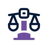 scale dual tone icon. Sleek and modern icon for websites, mobile apps, marketing materials, and corporate design. Fully scalable and ready to use.. vector