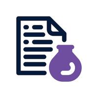 budget dual tone icon. Sleek and modern icon for websites, mobile apps, marketing materials, and corporate design. Fully scalable and ready to use.. vector