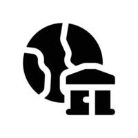 global banking glyph icon. Strong and solid icon for websites, mobile interfaces, presentations, and visual branding. High quality and easy to edit. vector