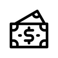 money line icon. Clean and minimalist icon for websites, mobile apps, presentations, and logos. Fully scalable and customizable for any project. vector