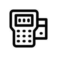payment method line icon. Clean and minimalist icon for websites, mobile apps, presentations, and logos. Fully scalable and customizable for any project. vector