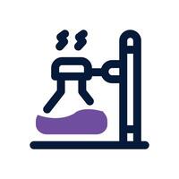 experiment dual tone icon. Sleek and modern icon for websites, mobile apps, marketing materials, and corporate design. Fully scalable and ready to use. vector