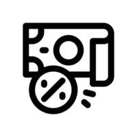 commission line icon. Clean and minimalist icon for websites, mobile apps, presentations, and logos. Fully scalable and customizable for any project. vector