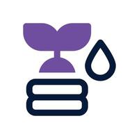 growth dual tone icon. Sleek and modern icon for websites, mobile apps, marketing materials, and corporate design. Fully scalable and ready to use. vector