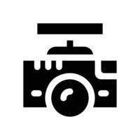 projector glyph icon. Strong and solid icon for websites, mobile interfaces, presentations, and visual branding. High quality and easy to edit. vector