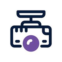 projector dual tone icon. Sleek and modern icon for websites, mobile apps, marketing materials, and corporate design. Fully scalable and ready to use. vector