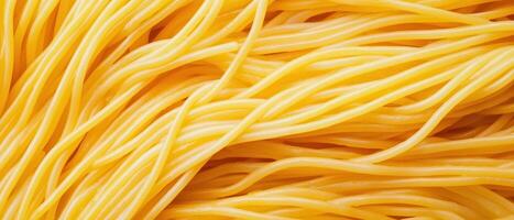 Enjoying delicious spaghetti clean background food photography culinary art close-up view comforting concept photo