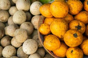 picture of colored exotic fruits in sri lanka, asia photo