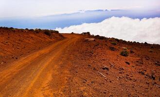 Exploring the Rugged Trails of Teide National Park, tenerife, spain photo