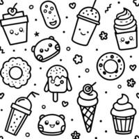 free printable coloring pages for kids ON A WHITE BACKGROUND vector