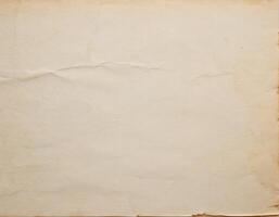 Old Paper Texture with Natural Aging Effects and Weathered Edges photo