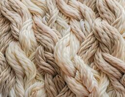 Cozy Wool Surface with Visible Thread Weave and Soft Touch Feel photo