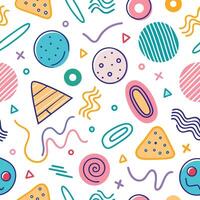 Abstract Colorful Geometric Pattern vector