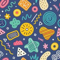 Playful Abstract Pattern vector