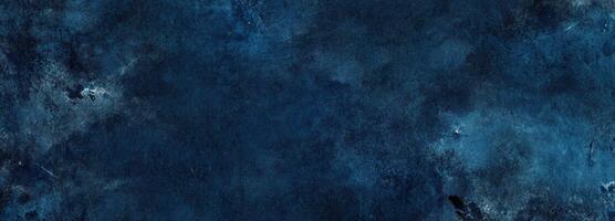 Abstract Blue Watercolor Background with Distressed Texture photo