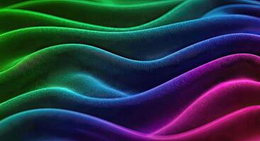 A colorful abstract background with waves photo
