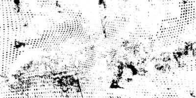 black grunge texture with dots background vector