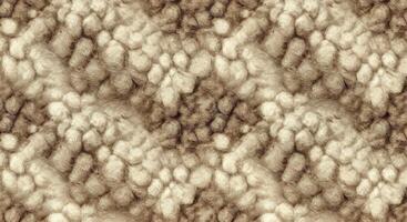 A brown and white fabric with a pattern photo