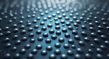 A close up of a shiny surface with many small balls photo