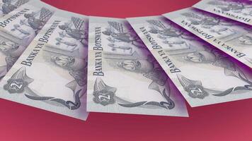 Dazzling Looping Design 2 Pula Curency of Botswana video