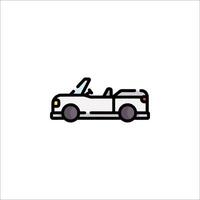 A car icon on a white background vector