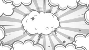 cartoon ornaments design with copy space vector