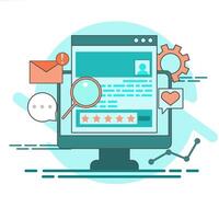 How to improve your website's search engine optimization vector