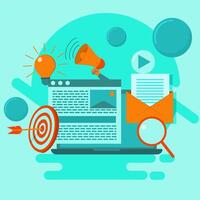 How to create a website for your business vector