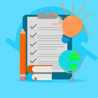 How to write a good essay vector