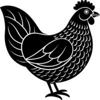 illustration of a chicken vector
