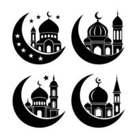 set of landmarks and monuments featuring architecture, churches, castles, mosques, towers, temples, and more in Europe and Russia, showcasing iconic buildings and symbols for tourism and travel vector