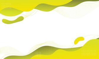 Abstract wavy liquid fluid banner background vector