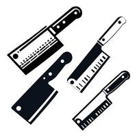 This cleaver illustration is a perfect design for kitchen-related projects. Created in high resolution, it is suitable for both print and digital use. vector
