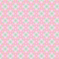 Pastel seamless pattern in 3d style vector