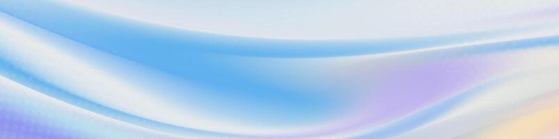 Abstract iridescent wave background. vector