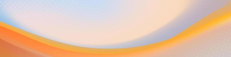 Abstract amber wave flowing background. vector