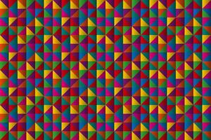 Abstract mini triangles background, geometric triangular symbols with color gradient vector