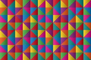 Abstract triangles, colorful geometric background vector