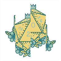 A yellow and green geometric shape with flowers video