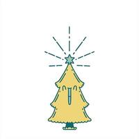A christmas tree with a face on it video