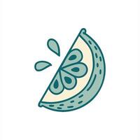A slice of lemon with a splash of water video