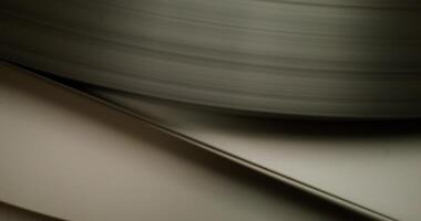 A close up of a metal sheet with a circular pattern video