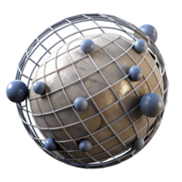 stunning modern Orbital Debris Net Deployment Sequence Isolated png