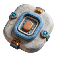 wonderful creative Organic Tech Device Top View Cutout high quality png