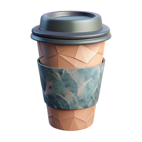wonderful modern Paper Cup with Modern Design Isolated high quality png
