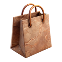 extraordinary abstract Paper Shopping Bag with Minimalist Design Isolated exclusive png