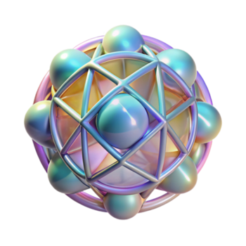 magnífico vintage fóton emaranhamento visualização ferramenta transparente elemento detalhado png